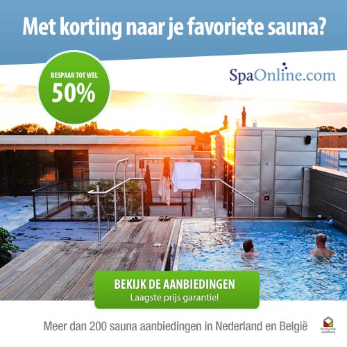 Sauna aanbiedingen | SpaOnline, beste deals spa