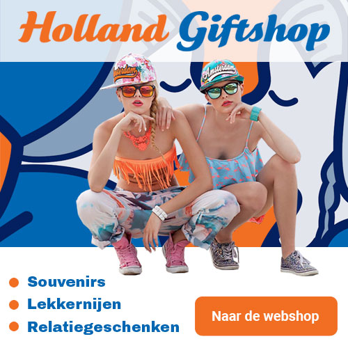 collectie van Hollandse souvenirs.