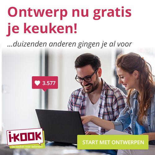 Ontwerp Gratis je keuken bij I-KOOK keukens
