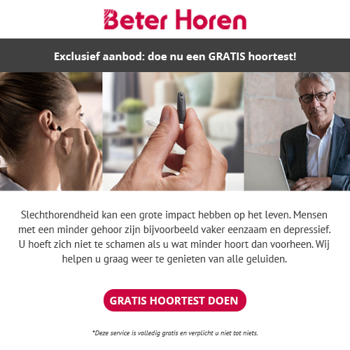 Beterhoren.nl hoortest