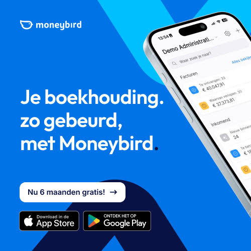 Moneybird boekhoudprogramma – 6 maanden gratis proberen