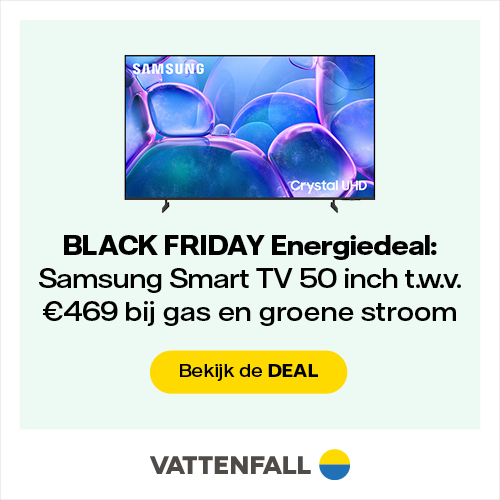 Samsung TV Vattenfall actie