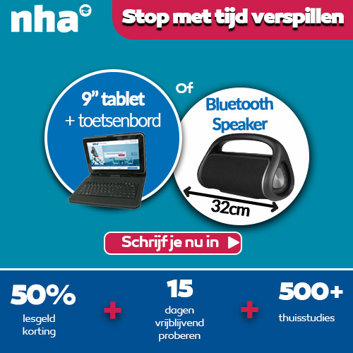thuisstudie met cadeau