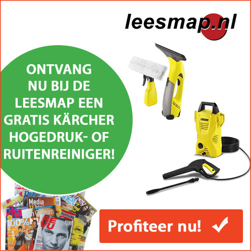Gratis Kärcher Hogedrukreiniger bij de Leesmap!
