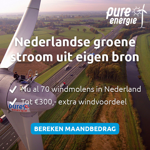 100% groene energie aanbieding met korting