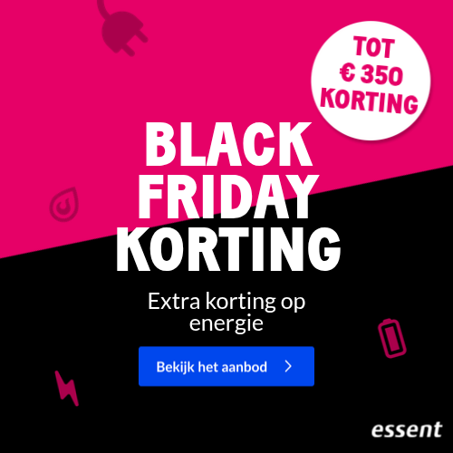 Essent cashback Black Friday actie