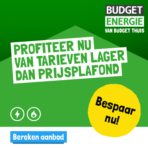 goedkoop energiecontract van Budget Energie